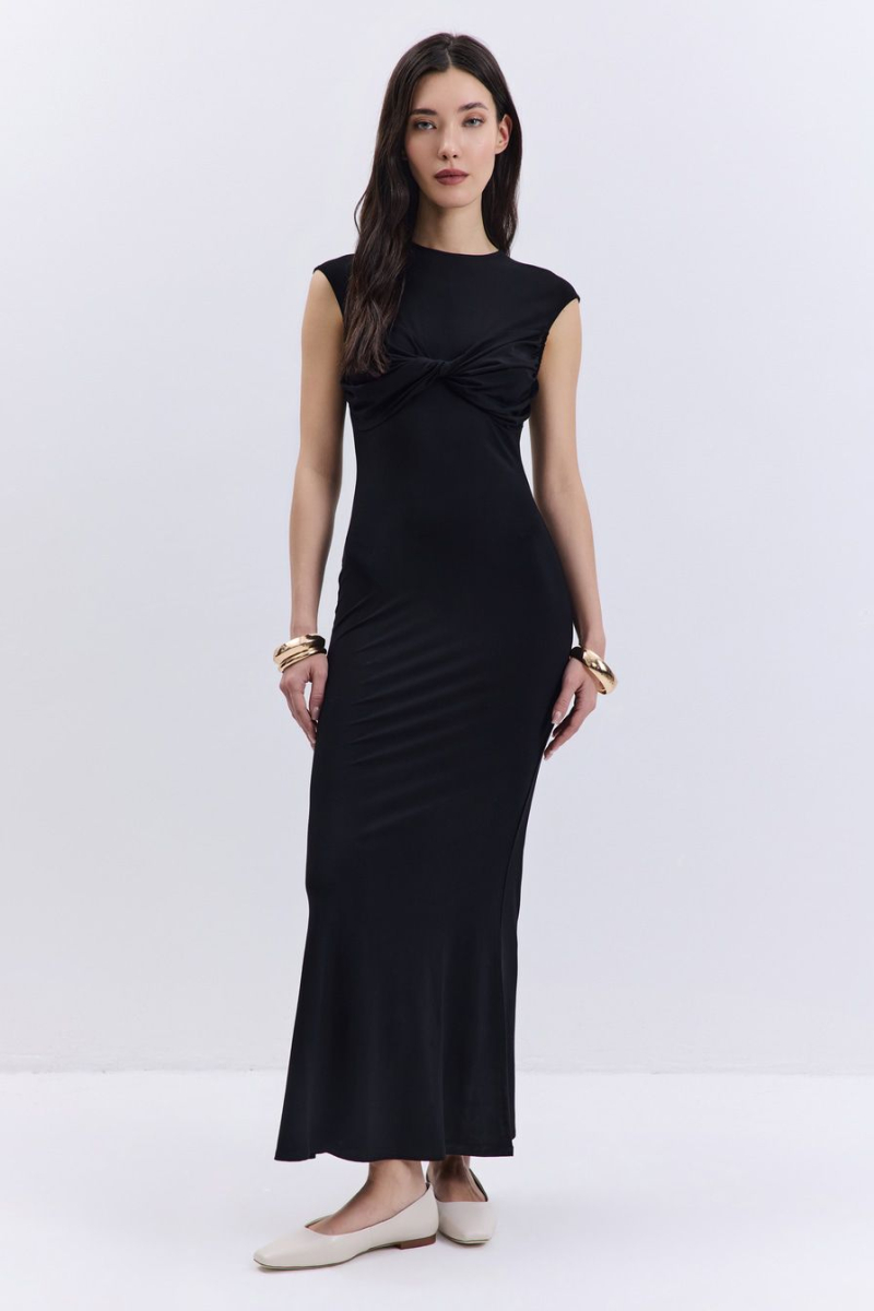 Платье из смесовой вискозы