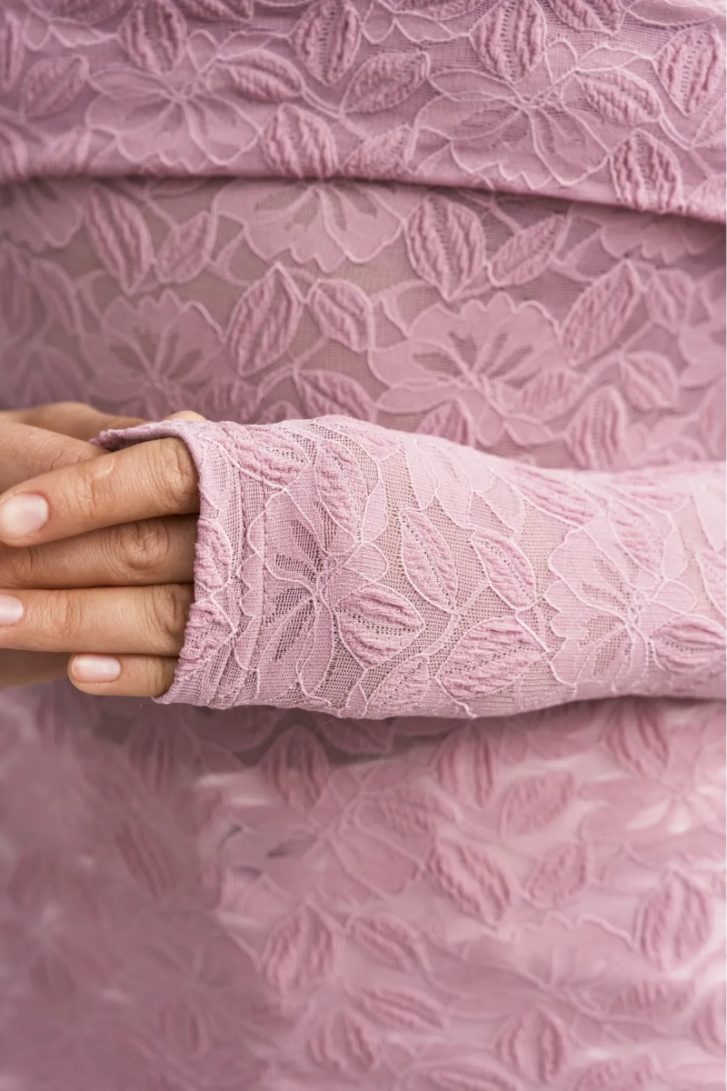 Лонгслив ажурный в цвете Розовый Erist store, цвет: розовый, НФ-00003461 купить онлайн