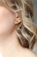Серьги-пусеты из серебра Tosya Store, цвет: серебро, 0017с-001TOPAZ купить онлайн
