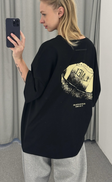 Футболка объемная RUGBY BLACK Label .B, цвет: black, Tp.04.5.0139.1025BLC купить онлайн