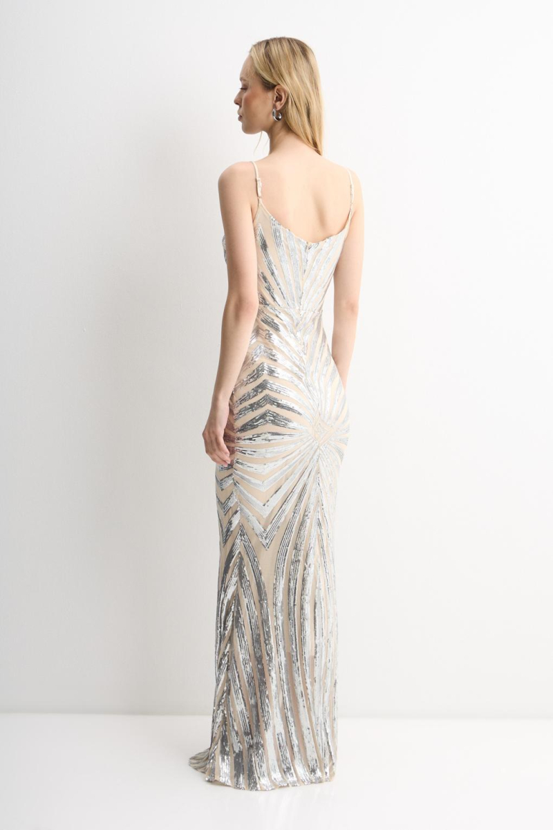 Платье SOMEONE ENEVOO, цвет: Серебряный,  купить онлайн