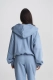 Худи ZIP Blue Erist store, цвет: голубой, НФ-00002423 купить онлайн