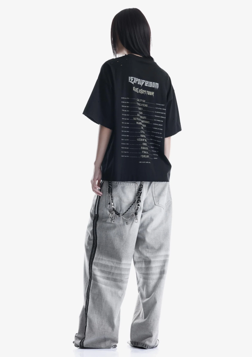 Футболка с принтом KRAKATAU, цвет: Черный, Tw147-1 купить онлайн