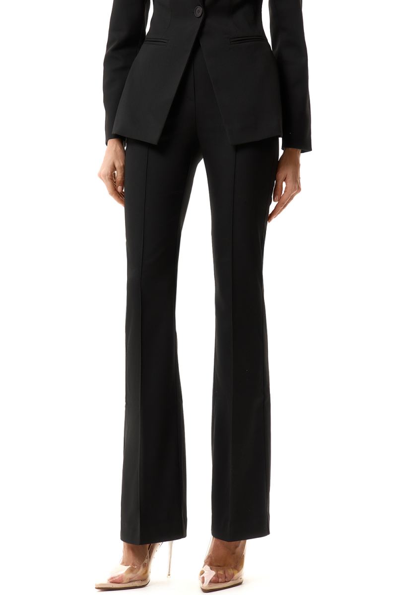 Брюки-клёш со стрелками SODAMODA, цвет: Черный, 15957 купить онлайн