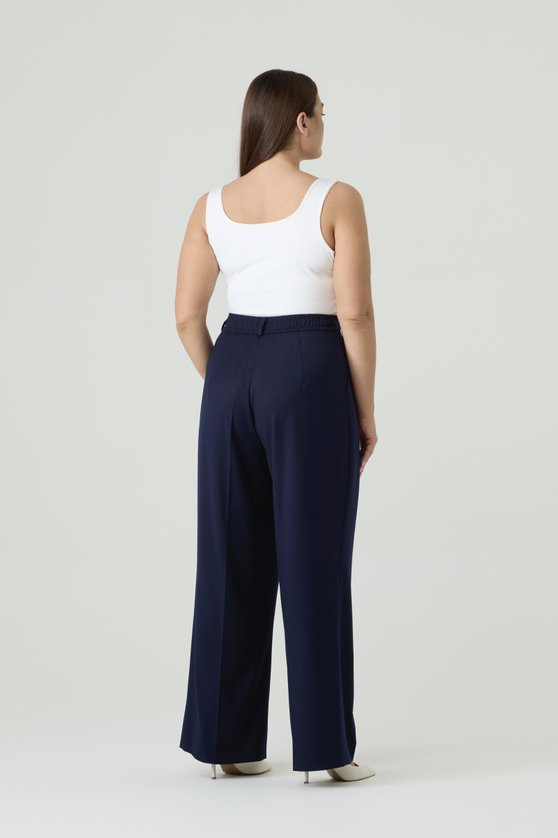 Брюки со стрелками 4forms, цвет: темно-синий, 00019878 купить онлайн