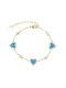 Браслет Hearts Xoxo blue