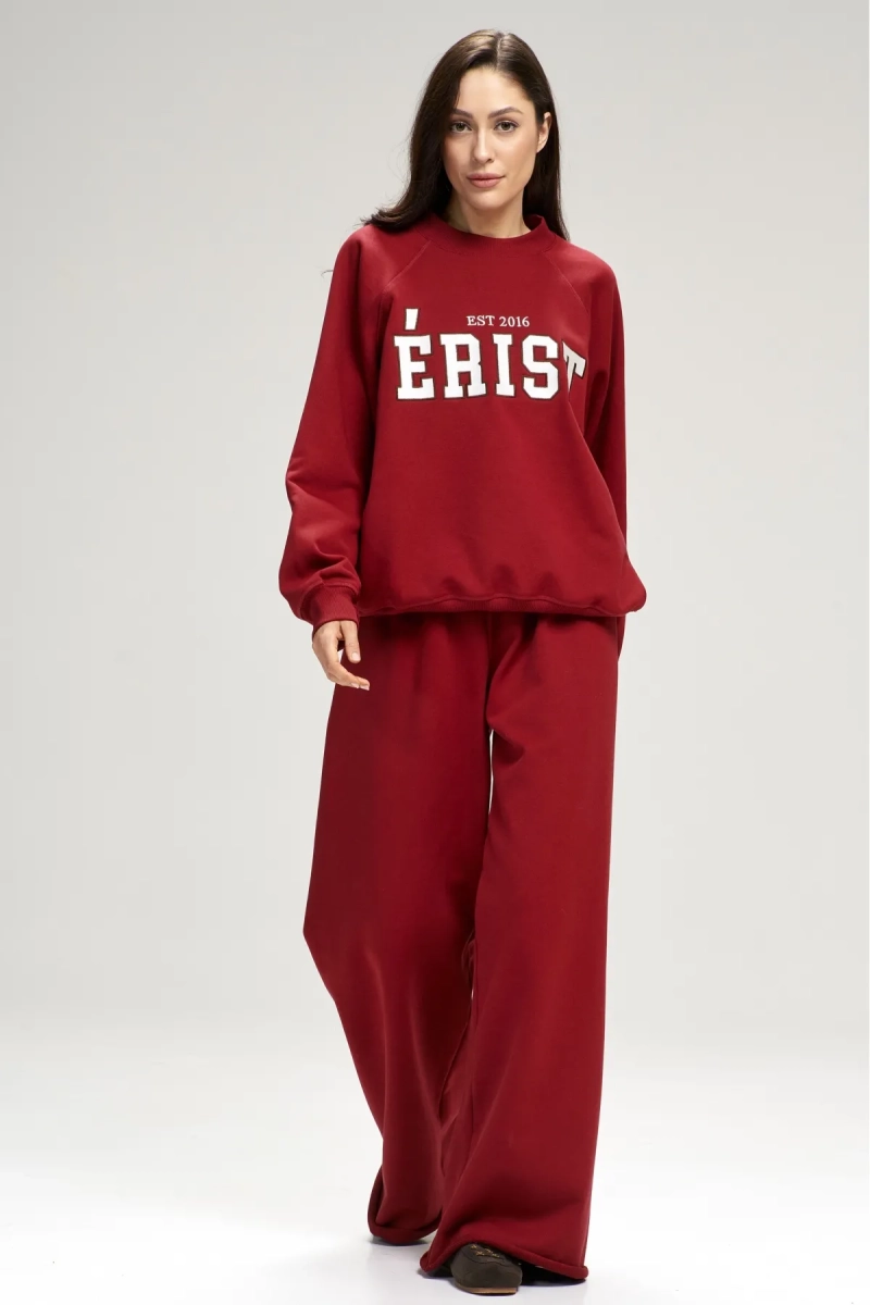 Свитшот базовый Over Wine Erist store, цвет: Бордовый, НФ-00003072 купить онлайн