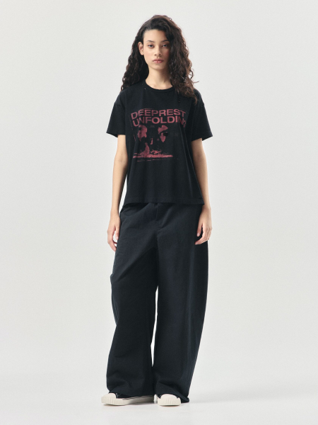 Футболка Открытие NAIPACHE, цвет: Черный, 2611009900 купить онлайн