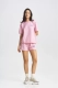 Комплект с шортами Pink Erist store, цвет: розовый, НФ-00002300 со скидкой купить онлайн