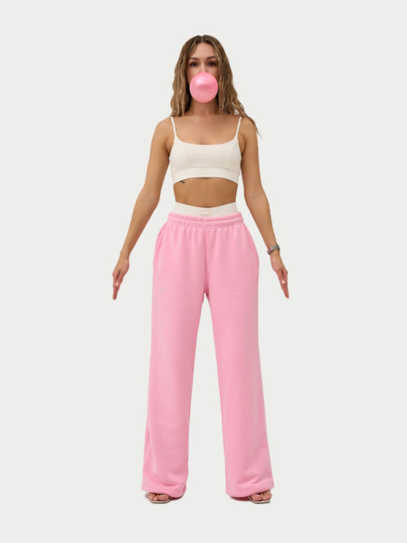 Брюки с застёжкой утепленные