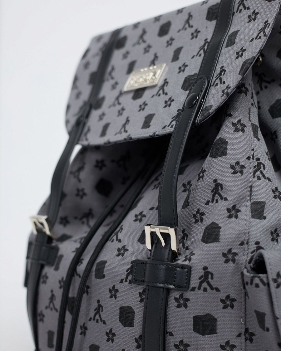 Рюкзак MONOGRAM CANVAS GREY STANDARD ASIA ST 71, цвет: серый Ast71.backpack-mngrm-grey-standard купить онлайн