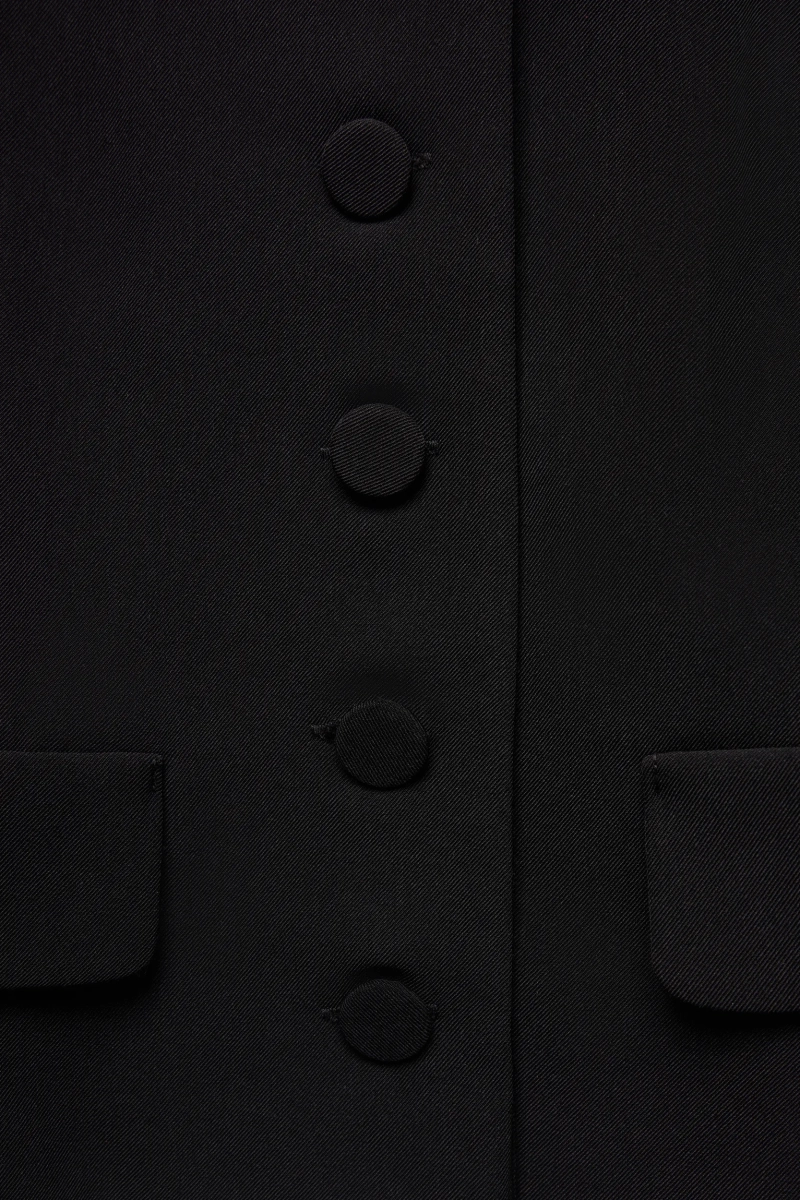 Жакет с округлым рукавом REFERT, цвет: Черный, 04-3745/1-2511 купить онлайн