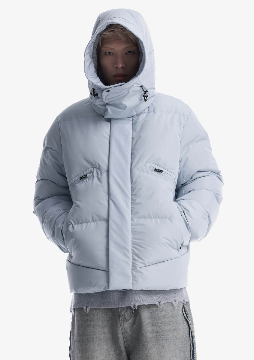 Пуховик AITKEN KRAKATAU, цвет: ледниковый серый, Qm560-35 купить онлайн