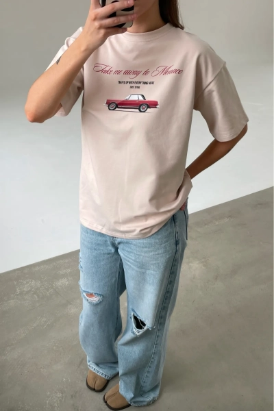 Футболка Монако Erist store, цвет: бежевый, НФ-00003345 купить онлайн