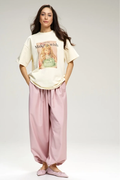 Брюки-алладины Pink Erist store, цвет: розовый, НФ-00003102 купить онлайн