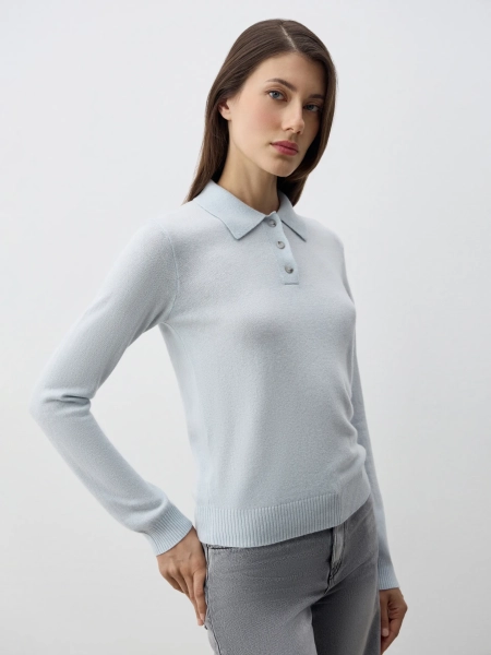 Джемпер-поло PERSIA ANNA PEKUN, цвет: голубой, 40.2517.600 купить онлайн