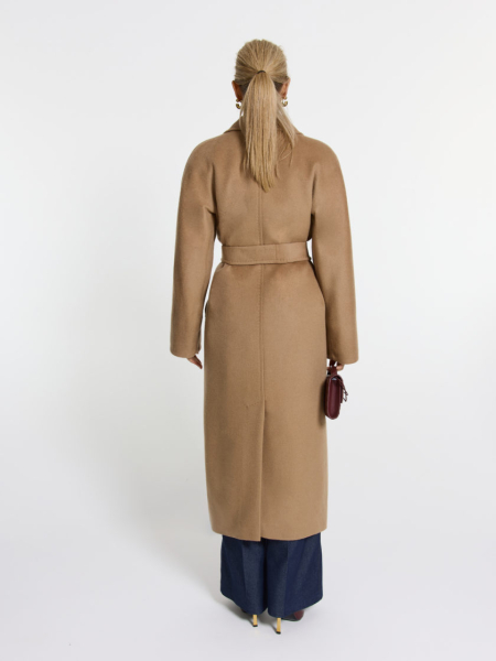 Пальто с имитацией ручного стежка Catarina Nova, цвет: camel, 95405 купить онлайн