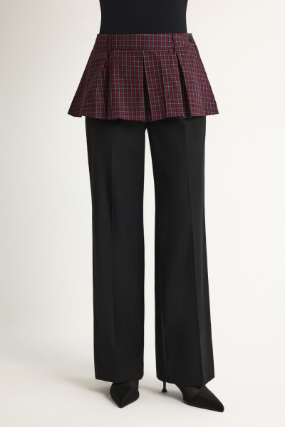 Брюки с баской TOPTOP, цвет: Черный, TT.030.18506.900 купить онлайн