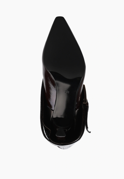 Ботильоны с манжетами SBALO, цвет: Бордовый SHT84 купить онлайн