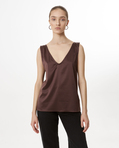 Топ FLUID M31DESIGN, цвет: chocolate РТ-00000440 |новая коллекция купить онлайн