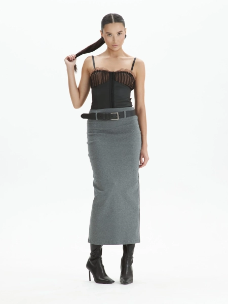 Юбка ‘A’ M31DESIGN, цвет: grey  |новая коллекция купить онлайн