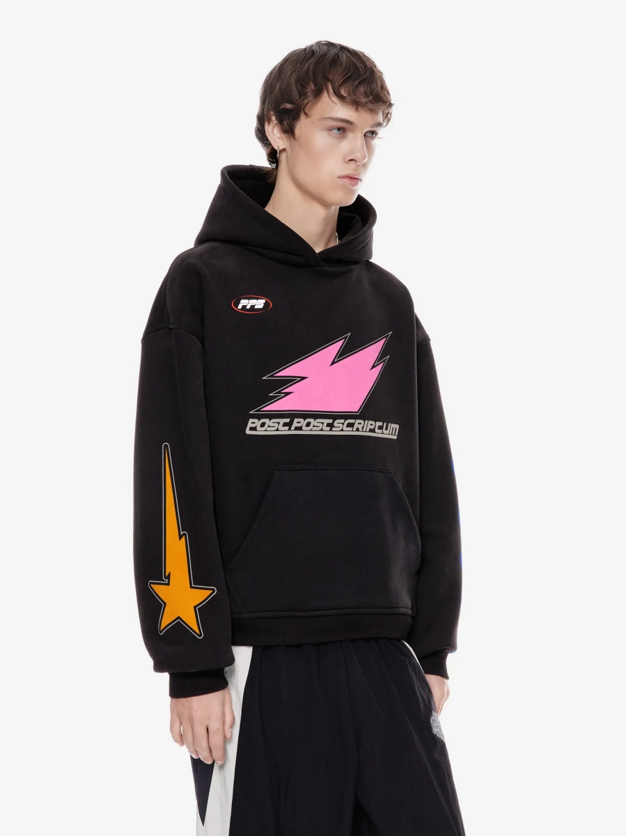 Худи с принтом p.p.s., цвет: Черный, 1125.001.00.01.001 купить онлайн