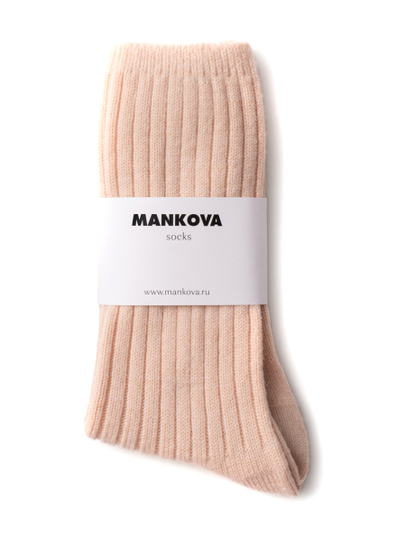 Носки Mankova, цвет: бежевый SH023 купить онлайн