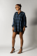 Рубашка Blue "Raw Plaid Shirt"