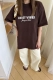 Футболка YOUNG&RICH Brown Erist store, цвет: коричневый, НФ-00002373 купить онлайн