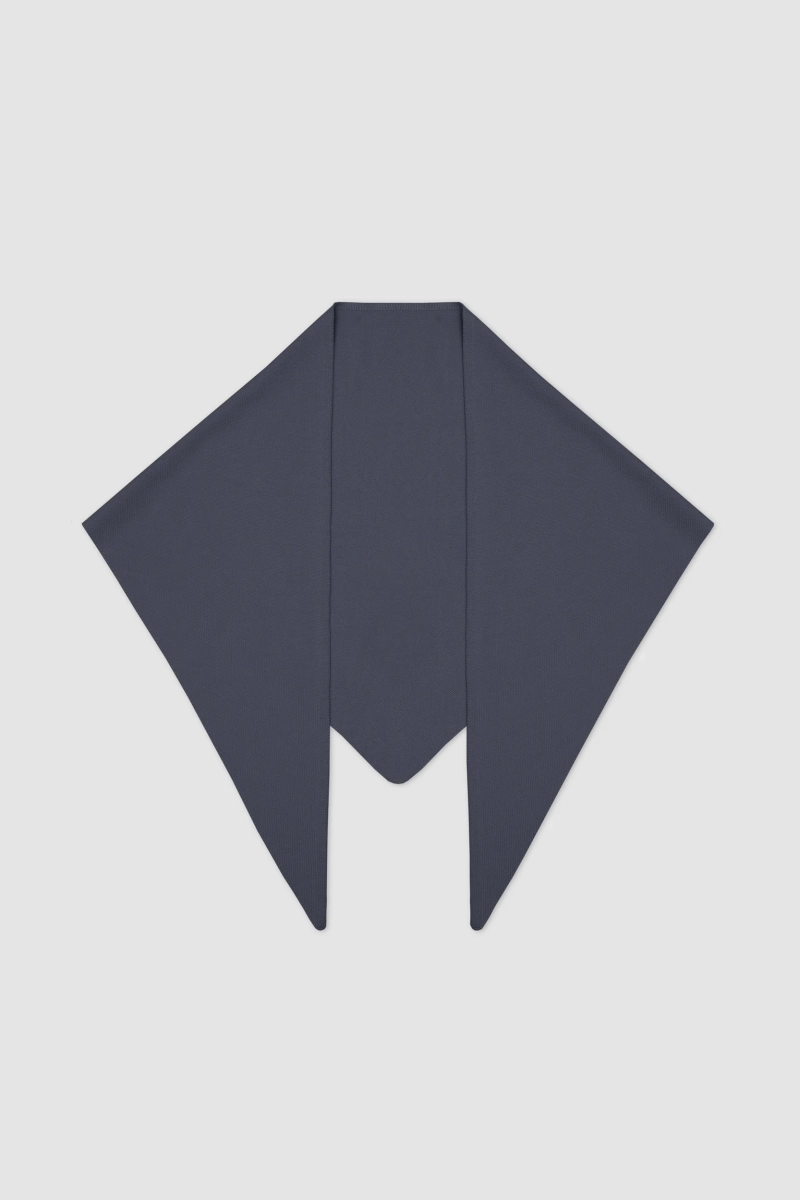 Базовая косынка Mankova, цвет: графитовый SH014 купить онлайн