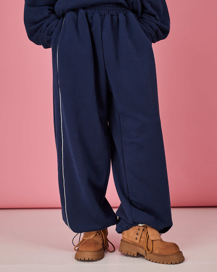 Джоггеры с кантом TABOO, цвет: синий, DgUBlue купить онлайн