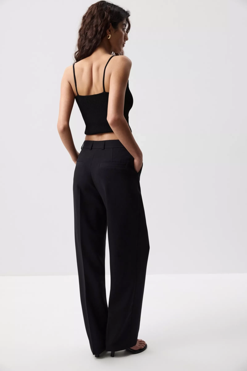 Брюки прямые Charmstore, цвет: Черный, 101-557103-880 купить онлайн