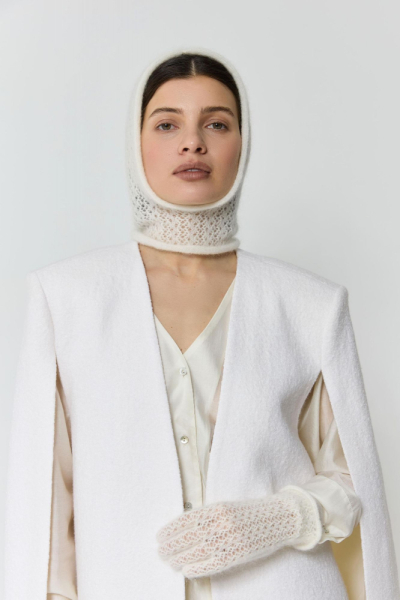 Капор ажурный