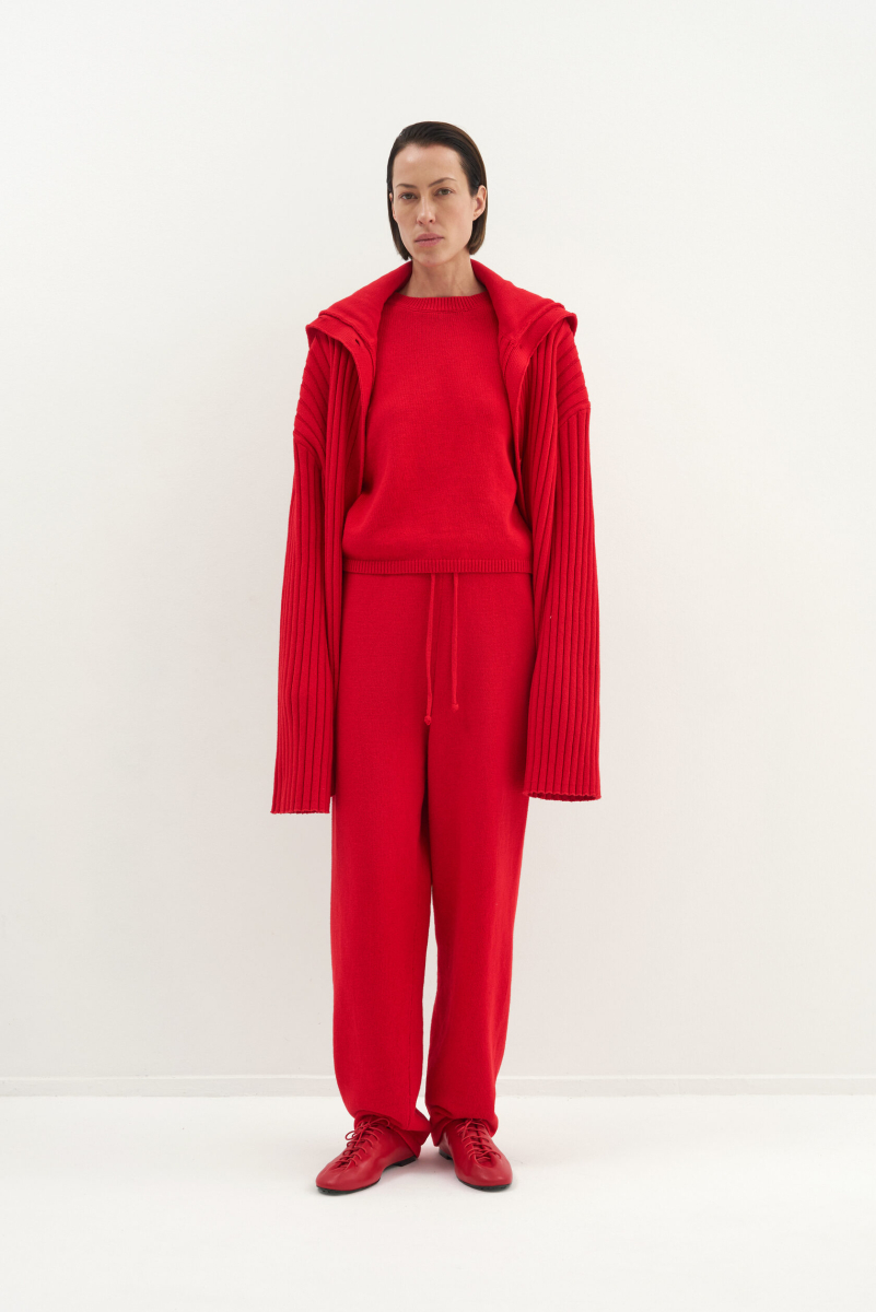 Лонгслив «Ото» Mankova, цвет: красный, SS26-002 купить онлайн