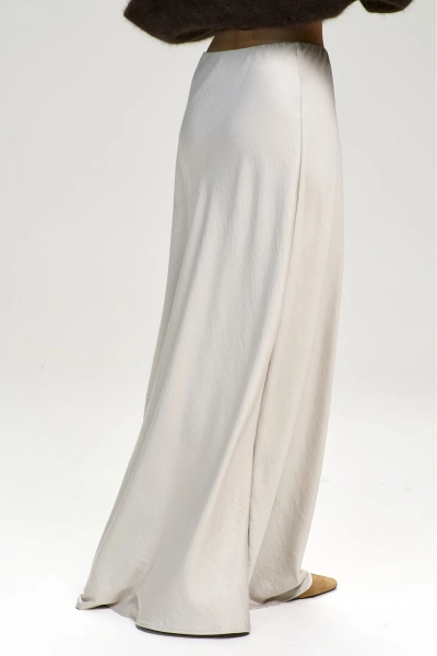 Юбка-годе атласная Ivory Erist store, цвет: бежевый, НФ-00003141 купить онлайн