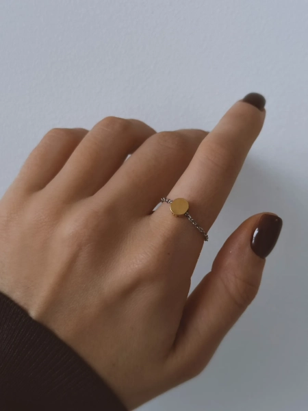 Серебряное кольцо-цепочка "Poise" SBLESKOM, цвет: серебро, 11772 купить онлайн