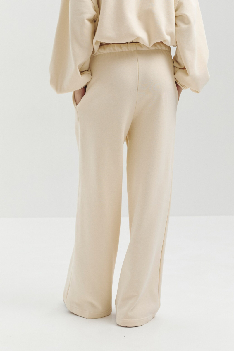 Брюки прямые marte, цвет: бежевый,  купить онлайн