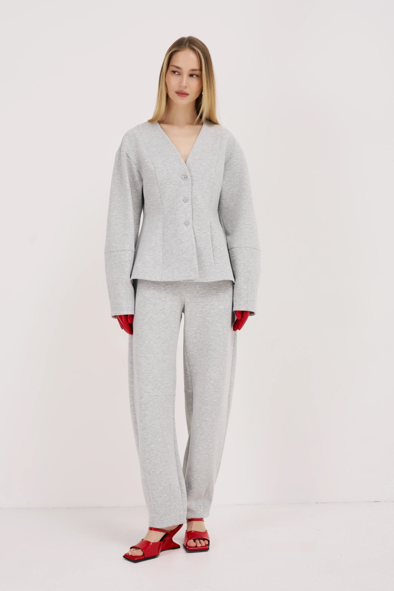 Брюки из трикотажного модала