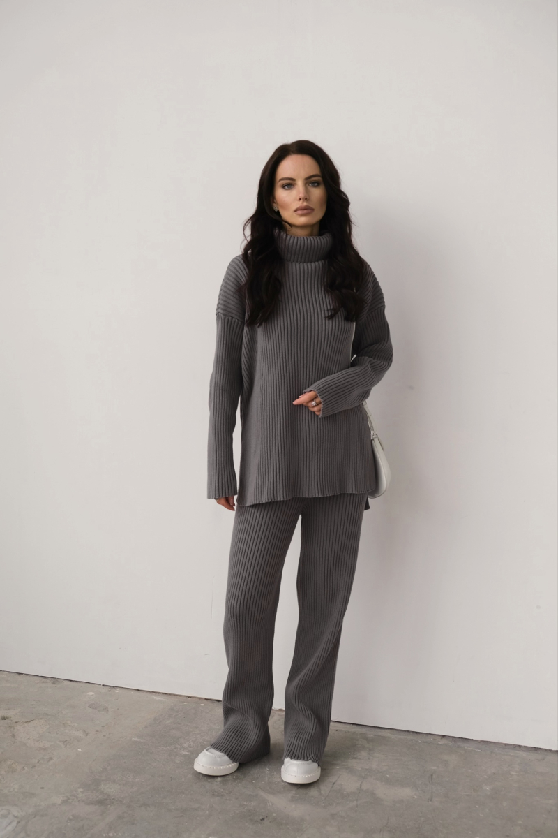 Джемпер удлиненный MINI, цвет: серый, НФ-00000135 купить онлайн