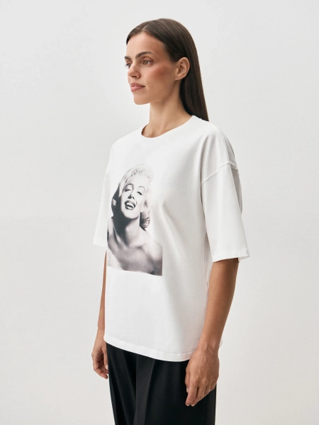Футболка MARILYN ANNA PEKUN, цвет: белый, 33.2495.103 купить онлайн