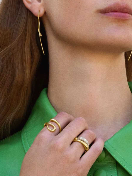 Кольцо Oui gold