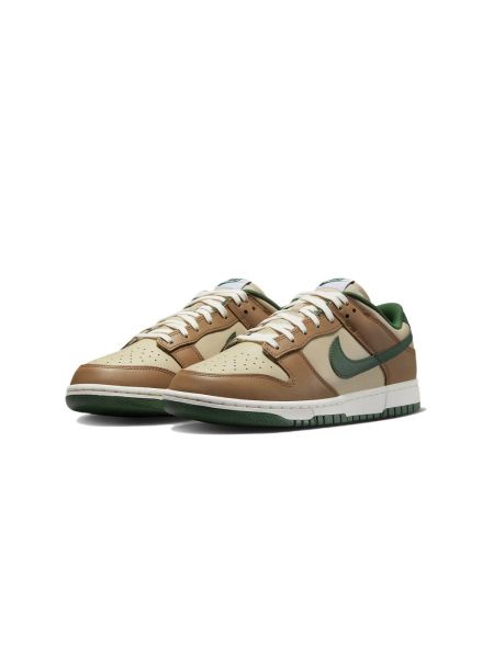 Кроссовки унисекс Nike Dunk Low "Rattan/Gorge green" Неси Второй, цвет: коричневый  купить онлайн