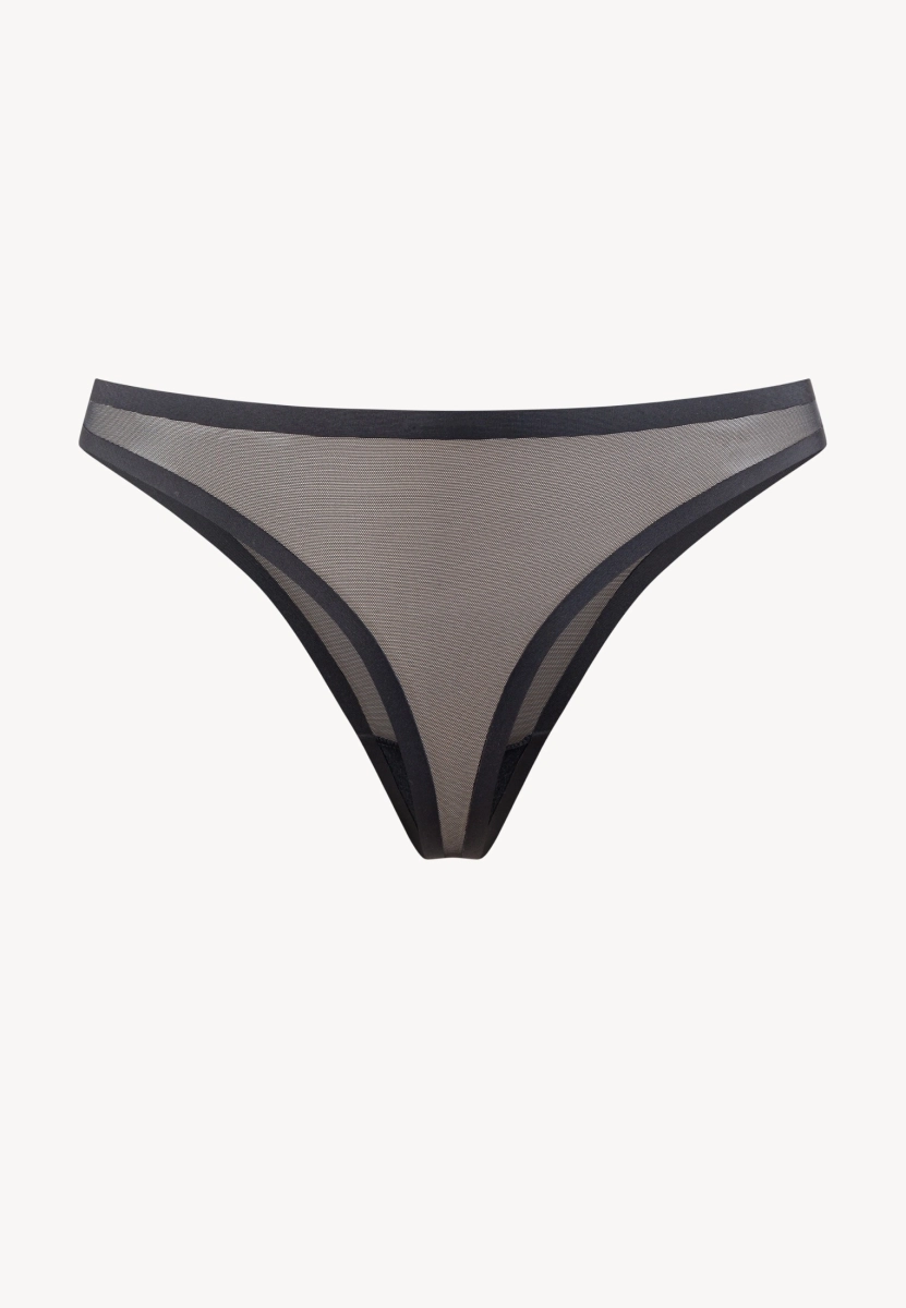 Трусы женские стринги из сетки MUTED, цвет: Черный 905474.WPAN0016-Black купить онлайн