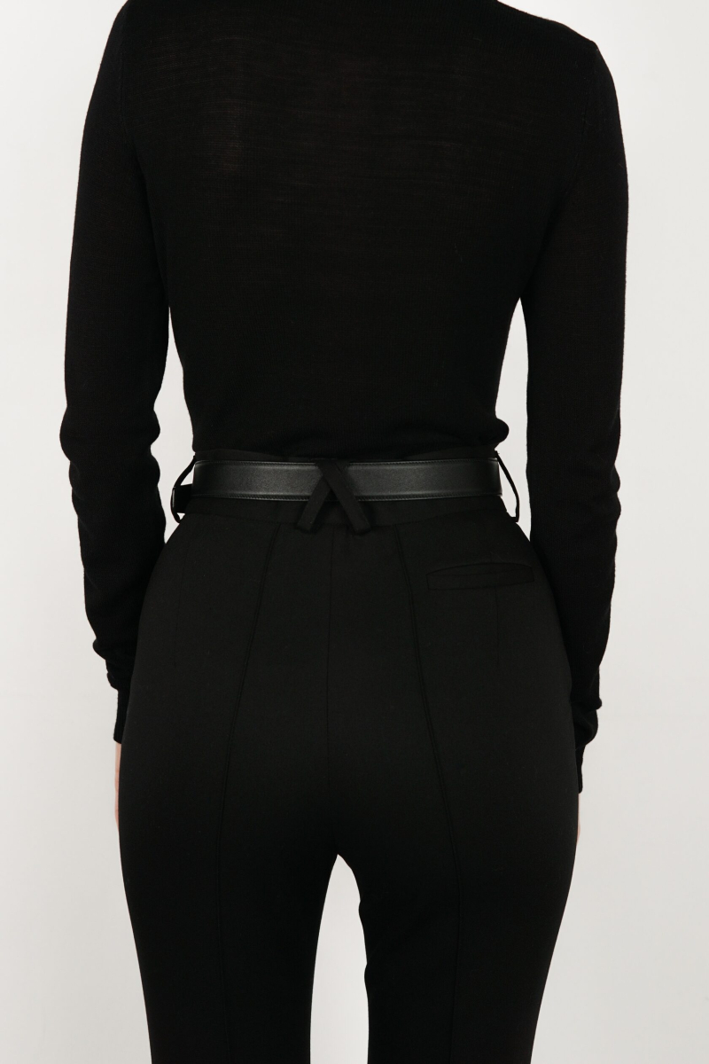 Брюки костюмные со стрелками Y.SO, цвет: black,  купить онлайн