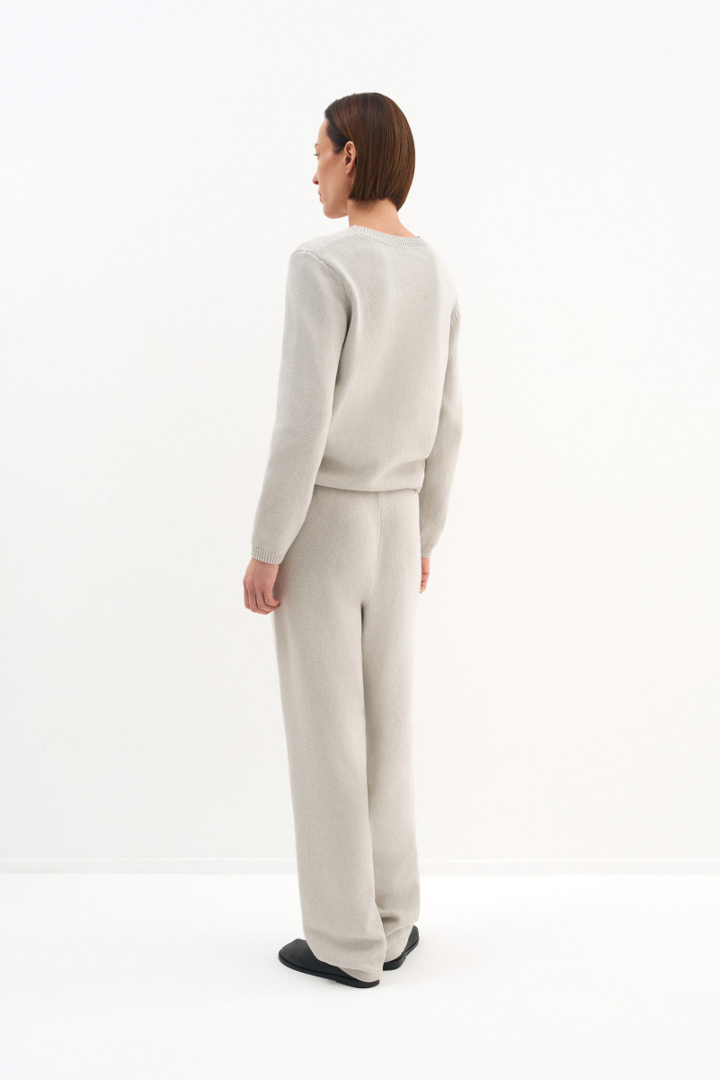 Брюки «Ото» Mankova, цвет: серый, SS26-004 купить онлайн