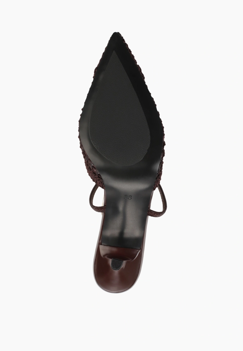 Туфли слингбэки SBALO, цвет: шоколадный SL2 купить онлайн