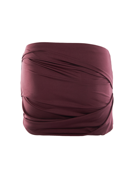 Юбка Skirt with pleats eggplant Nue Nue, цвет: пурпурно-розовый,  купить онлайн
