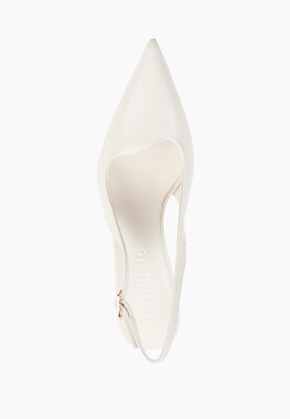 Туфли из натуральной кожи SBALO, цвет: белый SJD8 купить онлайн