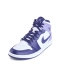 Кроссовки мужские Jordan 1 Mid "Blueberry" NKDADDYS SNEAKERS, цвет: фиолетовый DQ8426-515 купить онлайн