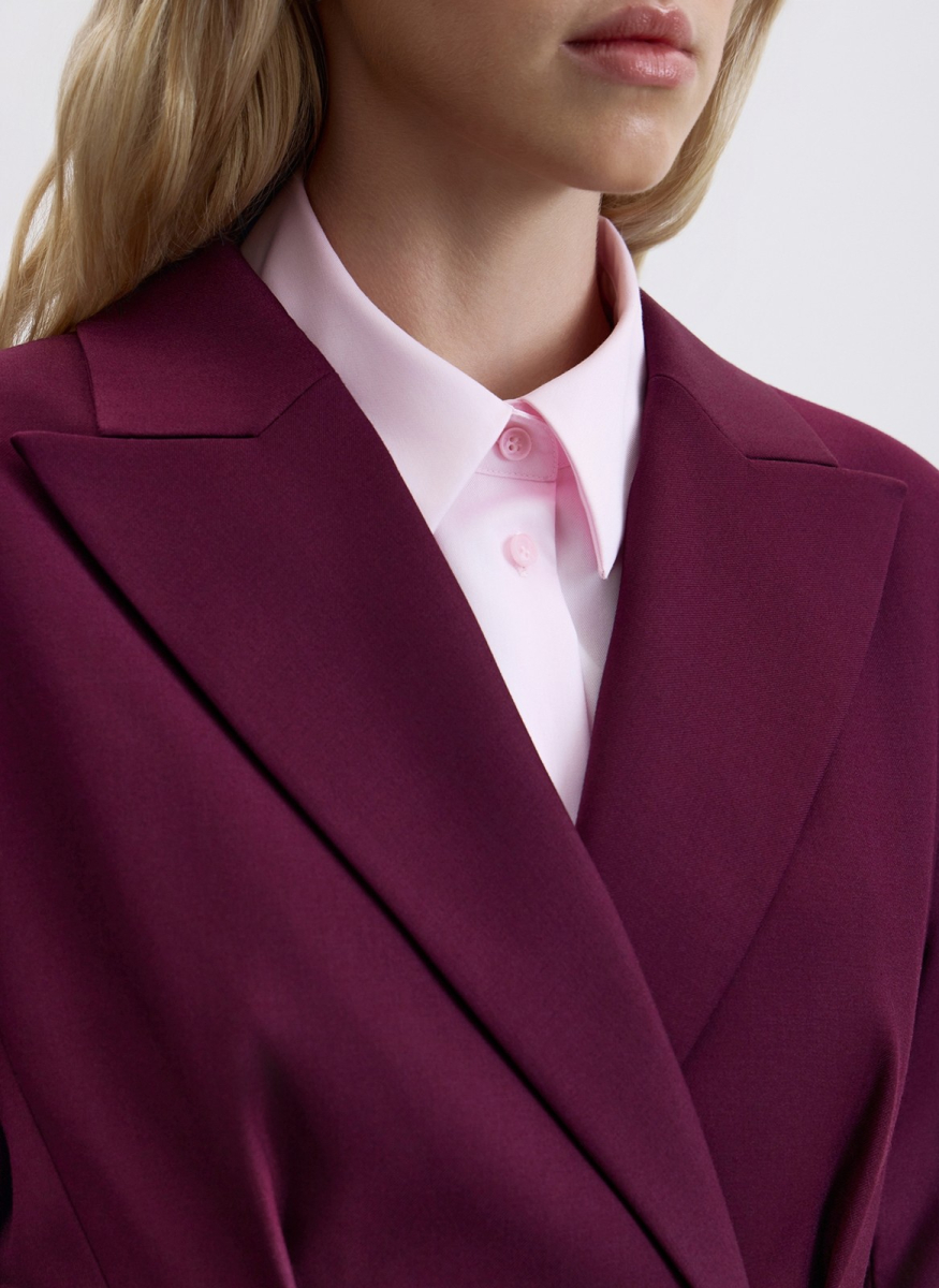 Жакет приталенный ALL WE NEED, цвет: Бордовый, 2604W1257-019 купить онлайн